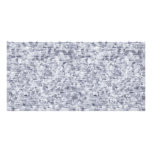 Galvanized Metal Tin Pattern Picture Card