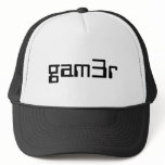 gam3r hat / trucker cap