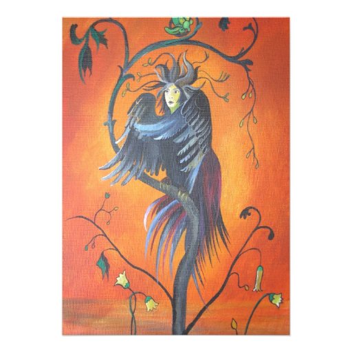 Gamaun: The Prophetic Bird Custom Invites