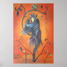 Gamaun: The Prophetic Bird Print