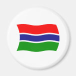 Gambia Flag Magnet