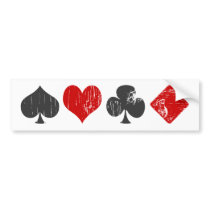 Gambler Bumper Sticker