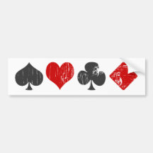 Gambler Bumper Sticker