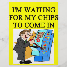 gambler joke full colour flyer