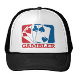 Gambler - Red and Blue Trucker Hat