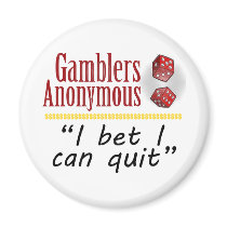 Gamblers Anonymous Refrigerator Magnets
