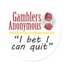 Gamblers Anonymous Sticker