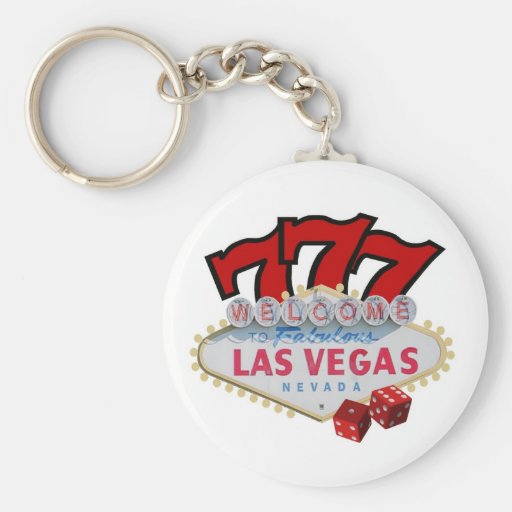 Gambler's Las Vegas Lucky Keychain!