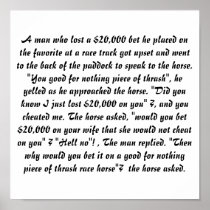 Gamblers mistake posters