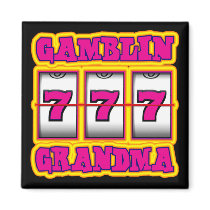 GAMBLIN GRANDMA FRIDGE MAGNET