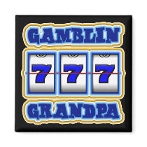 GAMBLIN GRANDPA FRIDGE MAGNETS