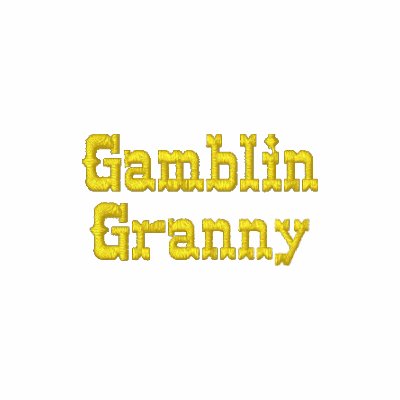 Gamblin Granny Shirt Embroidered Polo Shirt