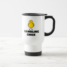 Gambling Chick Mugs