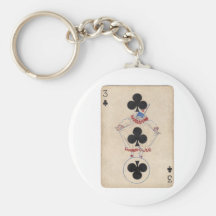 Gambling Clown Key Chain