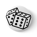 gambling dice cubes casino pin