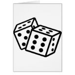 gambling dice cubes casino card