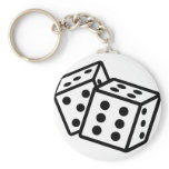 gambling dice cubes casino keychains