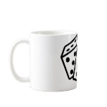 gambling dice cubes casino coffee mug