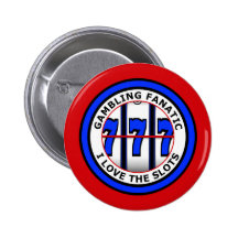 GAMBLING FANATIC - I LOVE THE SLOTS PIN
