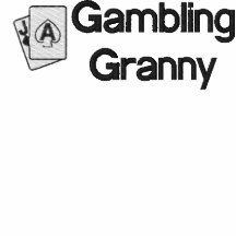 Gambling Granny Embroidered Shirt