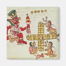 Gambling Patoli and the god Fridge Magnet