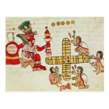 Gambling Patoli and the god Post Card