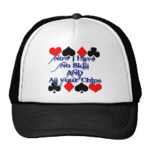 Gambling Poker Player Hats