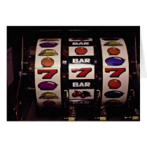 Gambling, slot machines card
