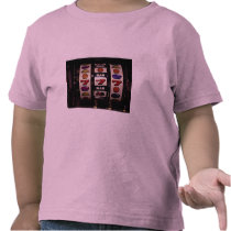 Gambling, slot machines t shirts