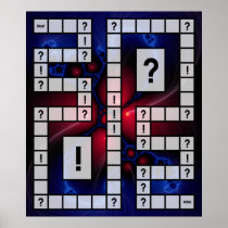 Game Board Print