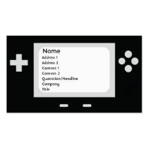 Game - Business Business Card Templates