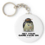 Game Face Geisha (Retro Avatar) Keychain