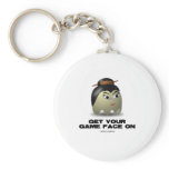 Game Face Geisha (Retro Avatar) Keychain