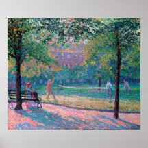 Game of Tennis Print