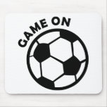 Game On Soccer Ball - football Mousepads