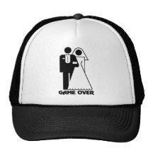 Game Over Bachelor Bachelorette Party Hat