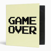 Game Over Binder