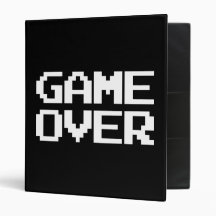 Game Over Binder