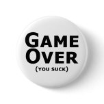 Game Over Pin