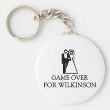 Game Over For Wilkinson Key Chains