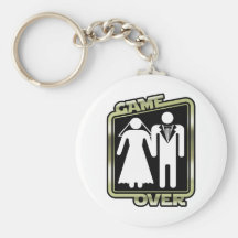 Game Over Key Chain