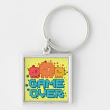 Game Over Key Chain