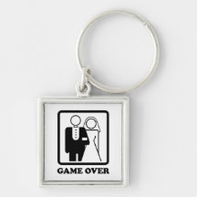 Game Over Keychains