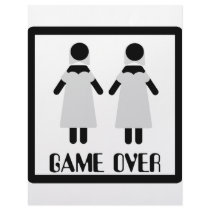 game over lesbian couple icon