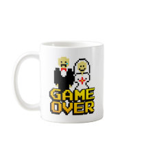 Game over marriage (8-bit) mug