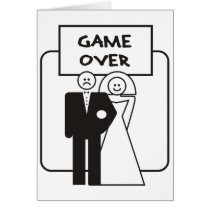 Game Over Marriage Cards