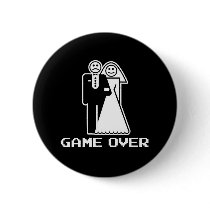 game over marriage funny wedding tshirt
