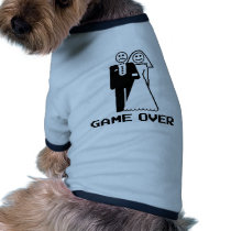 game over marriage funny wedding tshirt