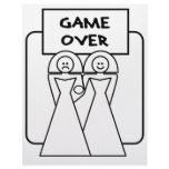"Game Over" Marriage (Homosexual) Letterhead Template