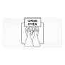 "Game Over" Marriage (Homosexual) Photo Card